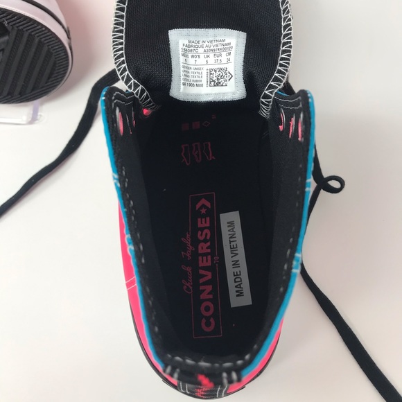 Converse Chuck 70 HI Racer Pink Blue W AUTHENTIC - Picture 7 of 7